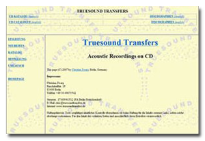 Vue Site Truesound Transfers